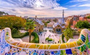 Park guell in Barcelona